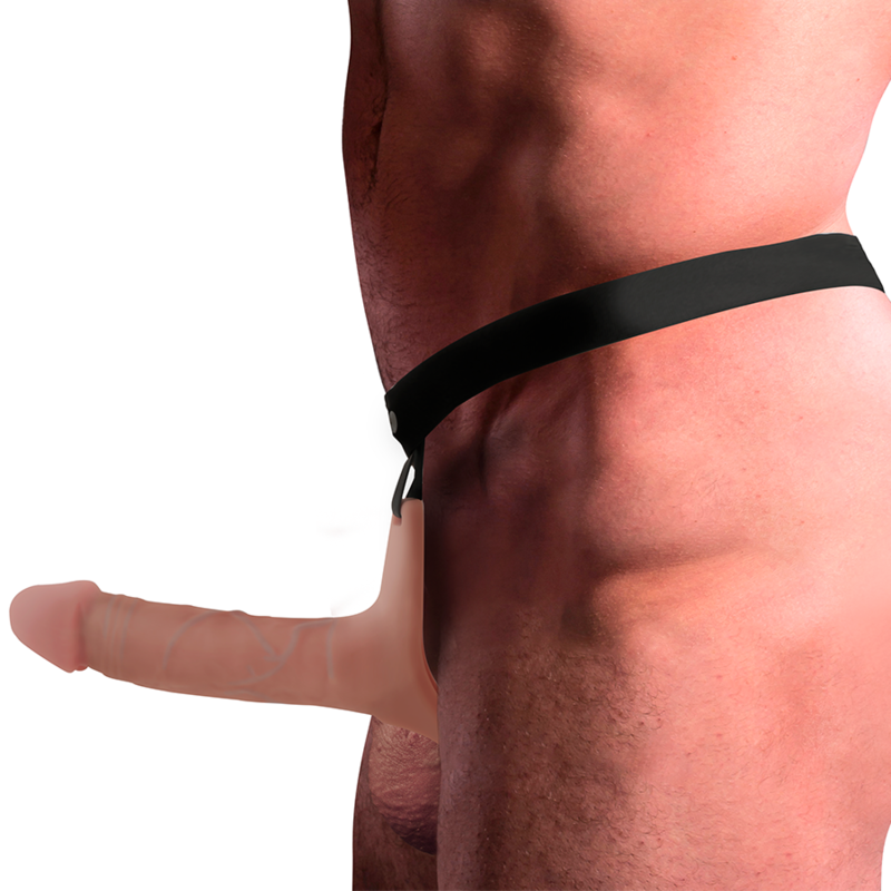 Intense Hohlgeschirr mit Silikon-dildo 16 X 3,5 CM