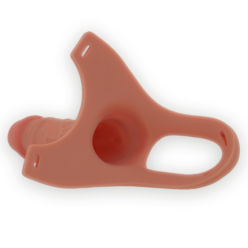 Intense Hohlgeschirr mit Silikon-dildo 16 X 3,5 CM