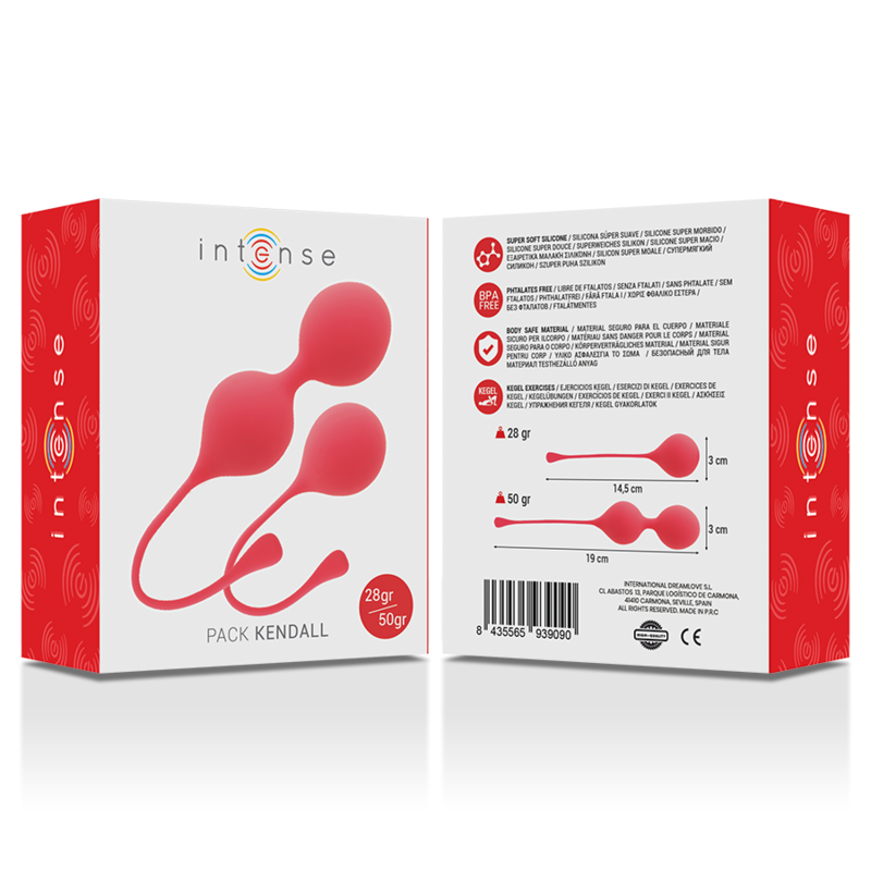 Intense Kegel Balls Pack Kendall – Rot