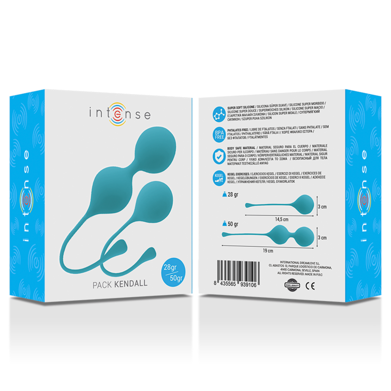 Intense Kegel Balls Pack Kendall – Blau