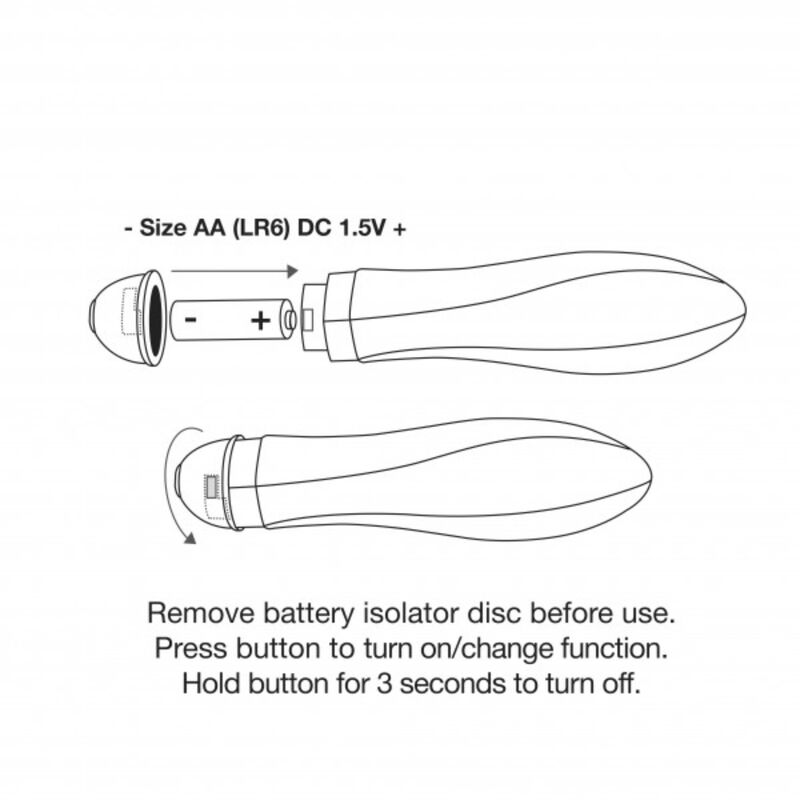 Rocks-Off Twister Vibrator 10 Modi