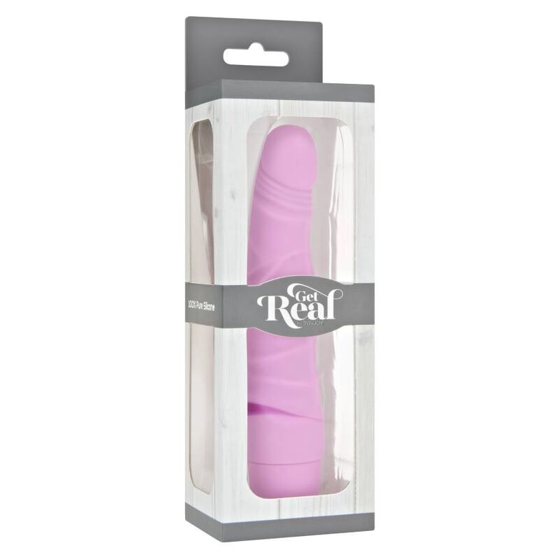 Get Real Mini Classic Slim Vibrator – Rosa