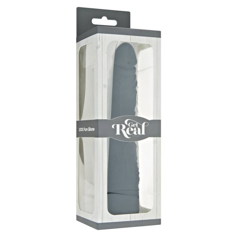 Get Real Classic Slim Vibrator – Schwarz