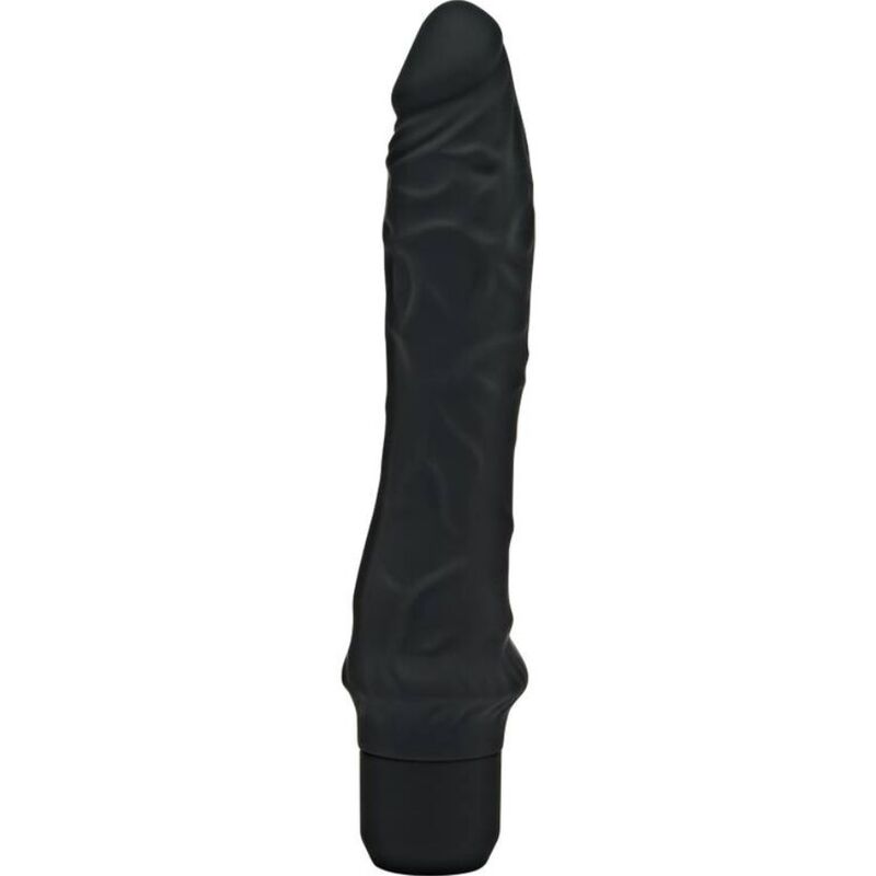 Get Real Klassischer Großer Silikon-Vibrator – Schwarz
