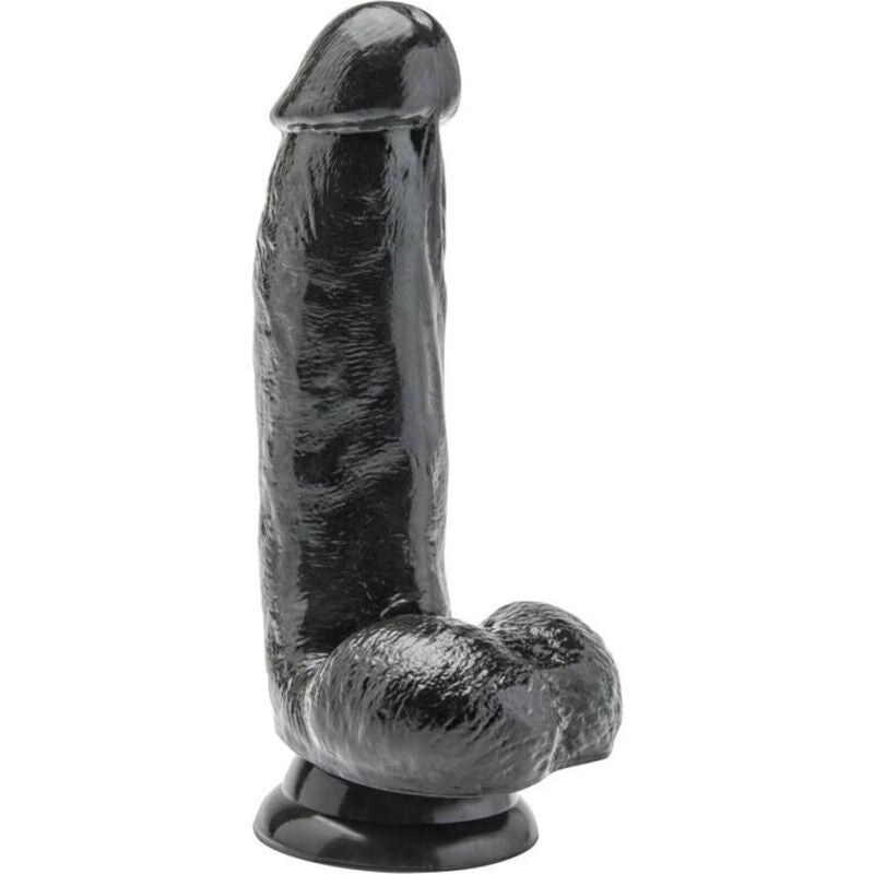 Get Real Dildo 12 CM mit Kugeln Schwarz