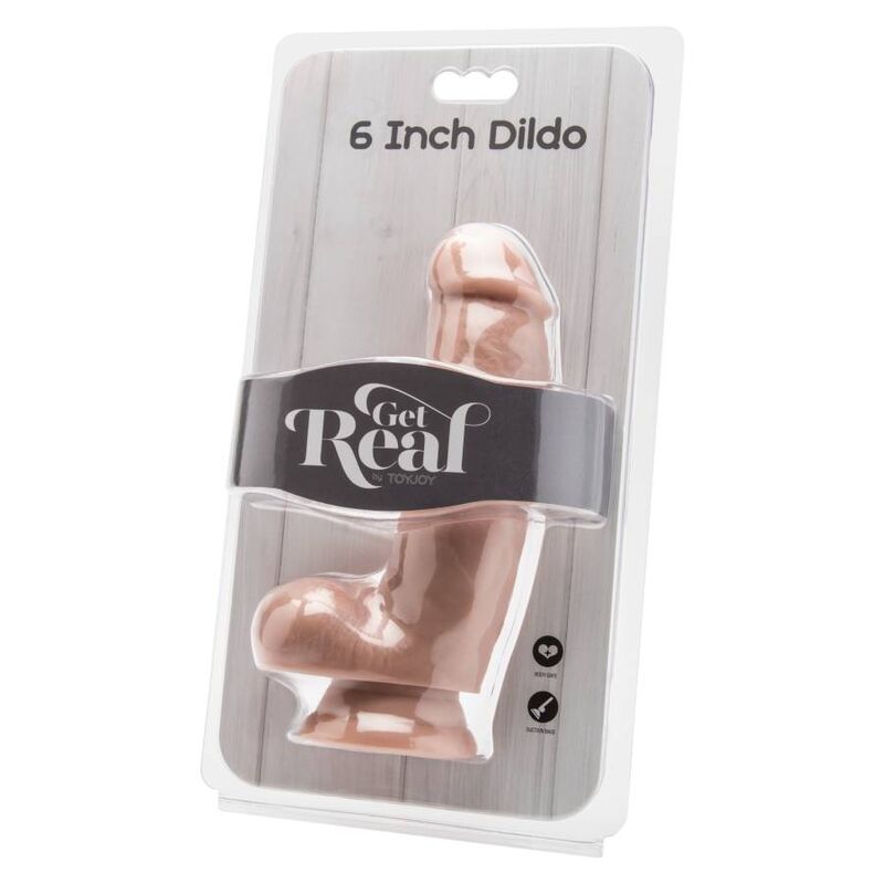 Get Real Dildo 12 CM mit Holenhaut