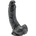 Get Real Dildo 20,5 CM mit Kugeln Schwarz