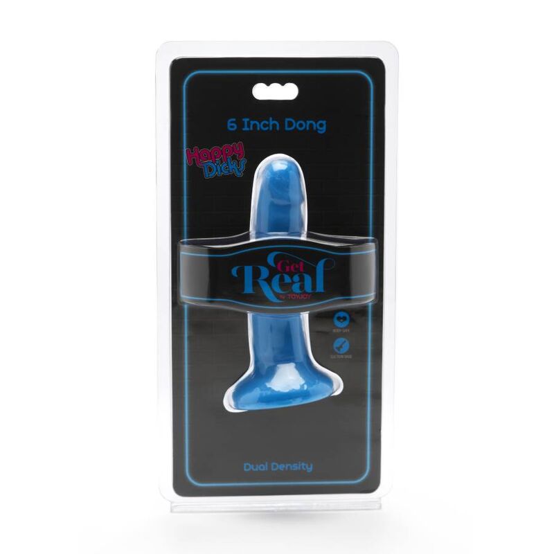Get Real Happy Dicks Dong 12 cm – Blau