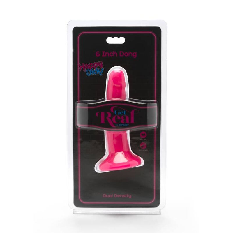 Get Real Happy Dicks Dong 12 cm – Rosa