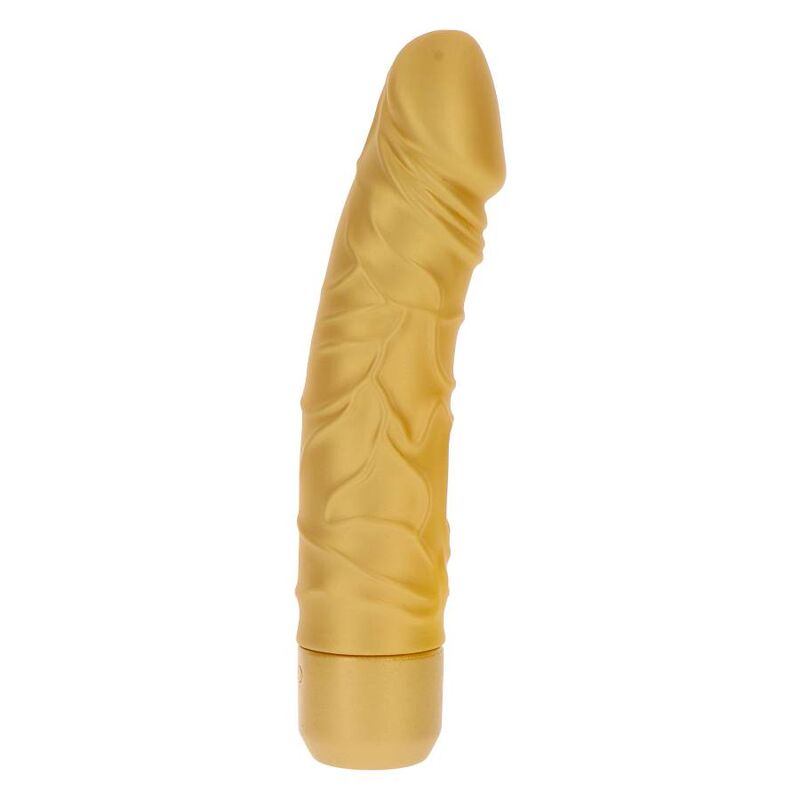 Get Real Gold Dicker Original Vibrator – Gold