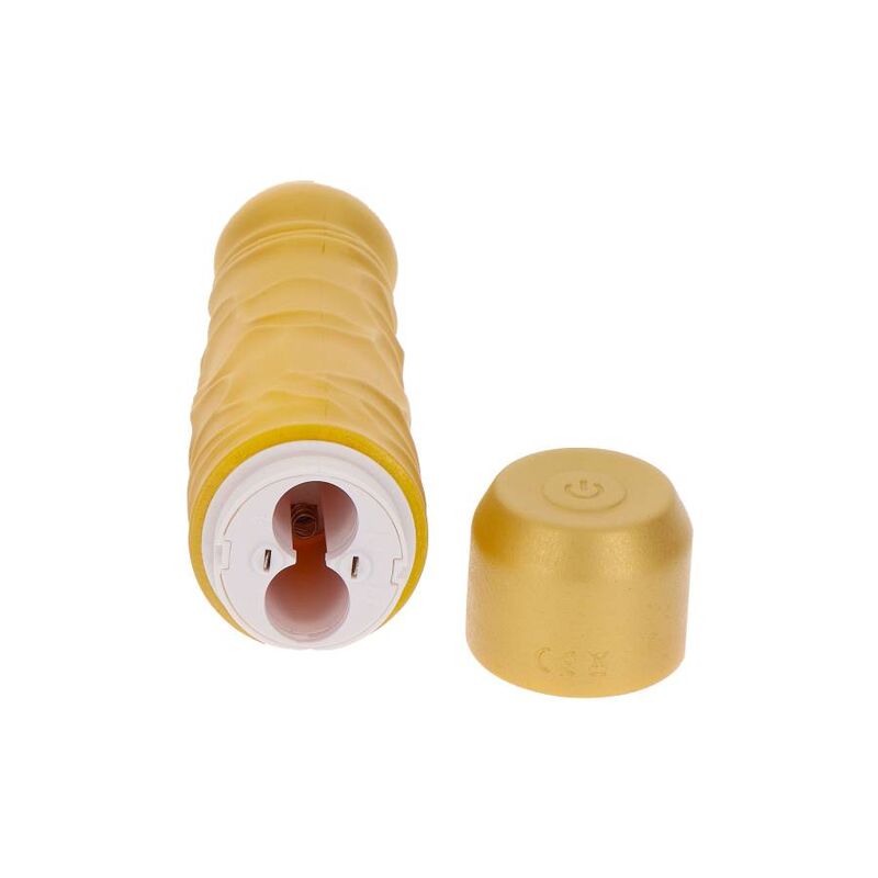 Get Real Gold Dicker Original Vibrator – Gold