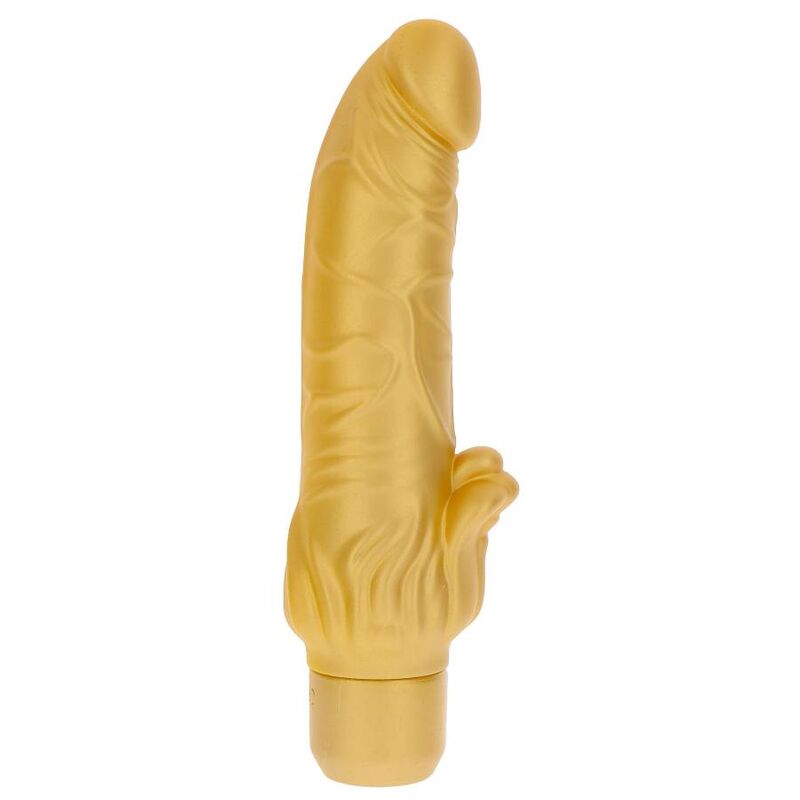 Get Real Gold Dicker Stim Vibrator – Gold
