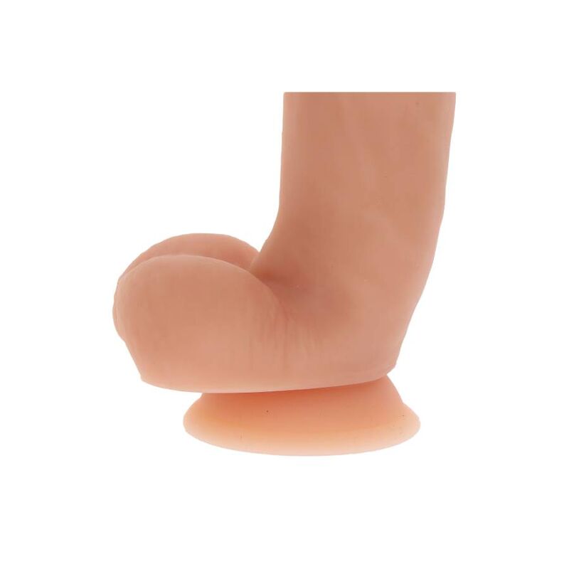 Get Real Silikon-Dildo 18 cm mit Hodensack realistisch – Hautton