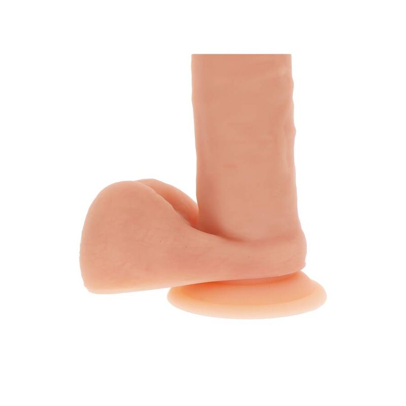 Get Real Silikon-Dildo 20,5 cm mit Hodensack realistisch – Hautton