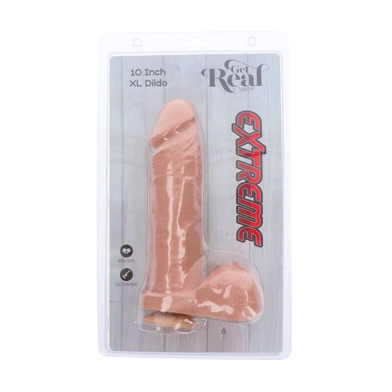 Get Real Extreme XL-Dildo 25,5 cm realistisch – Hautton