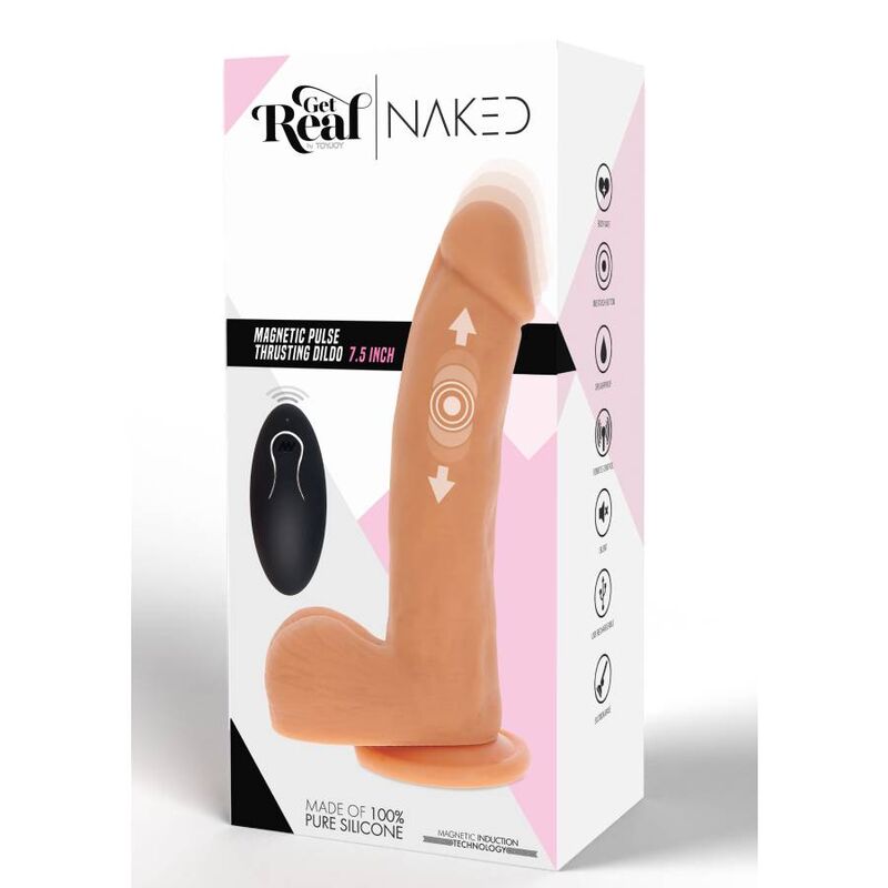Get Real Magnetic Pulsating Thrusting Dildo – Hautton