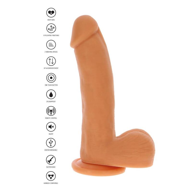Get Real Magnetic Pulsating Thrusting Dildo – Hautton