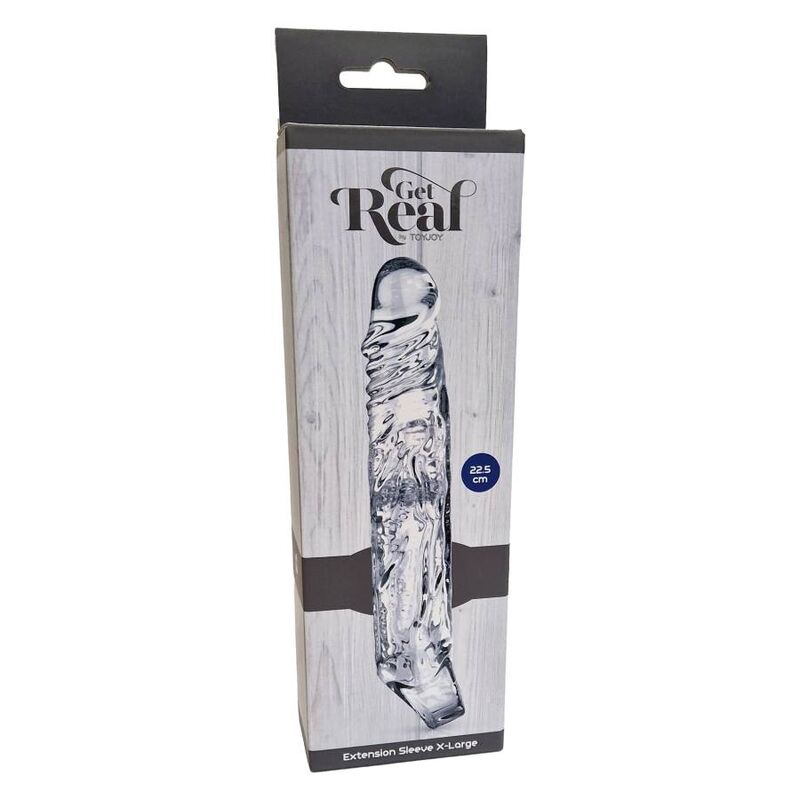 Get Real Penishülsen-Verlängerung XL – Transparent