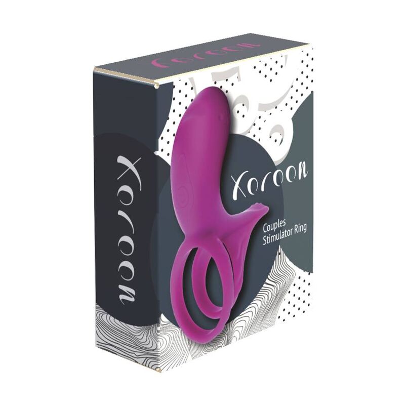 Xocoon Paar-Stimulatorring – Fuchsia