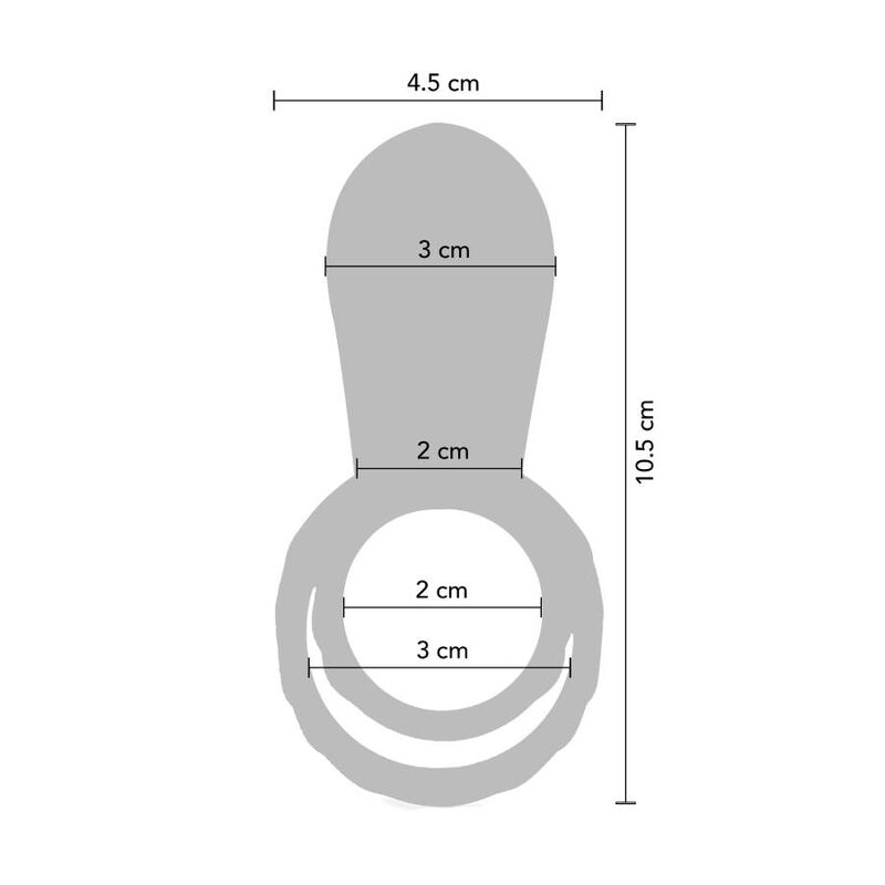 Xocoon Vibrationsring für Paare – Grün