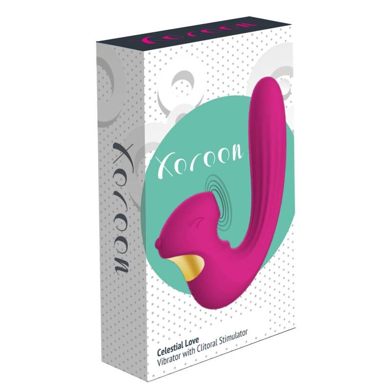 Xocoon Celestial Love Vibe Stimulator 2 Motoren – Fuchsia