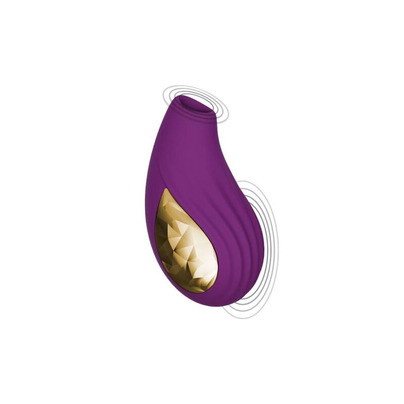 Xocoon Divine Love Handheld-Klitoris-Pulsstimulator – Lila