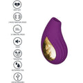 Xocoon Divine Love Handheld-Klitoris-Pulsstimulator – Lila