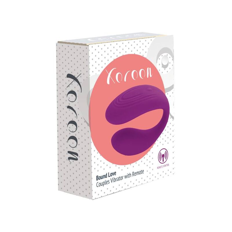Xocoon Bound Love Couples Vibrator für Paare – Lila