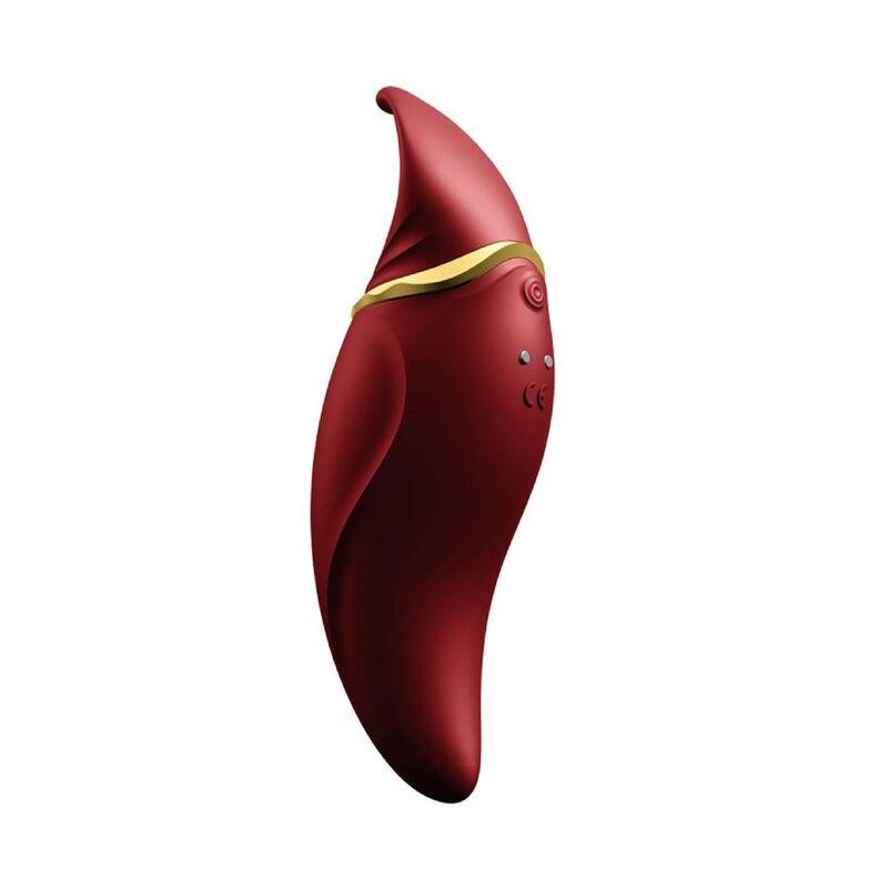 Zalo Hero PulseWave Klitoris-Massager – Rot