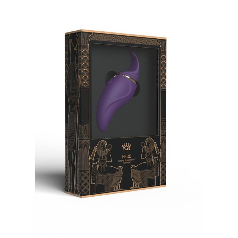 Zalo Hero PulseWave Klitoris-Massager – Lila