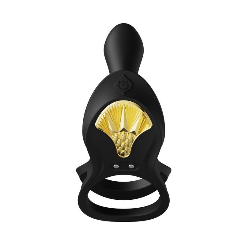Zalo Bayek Vibrierender Paarring Silikon – Schwarz