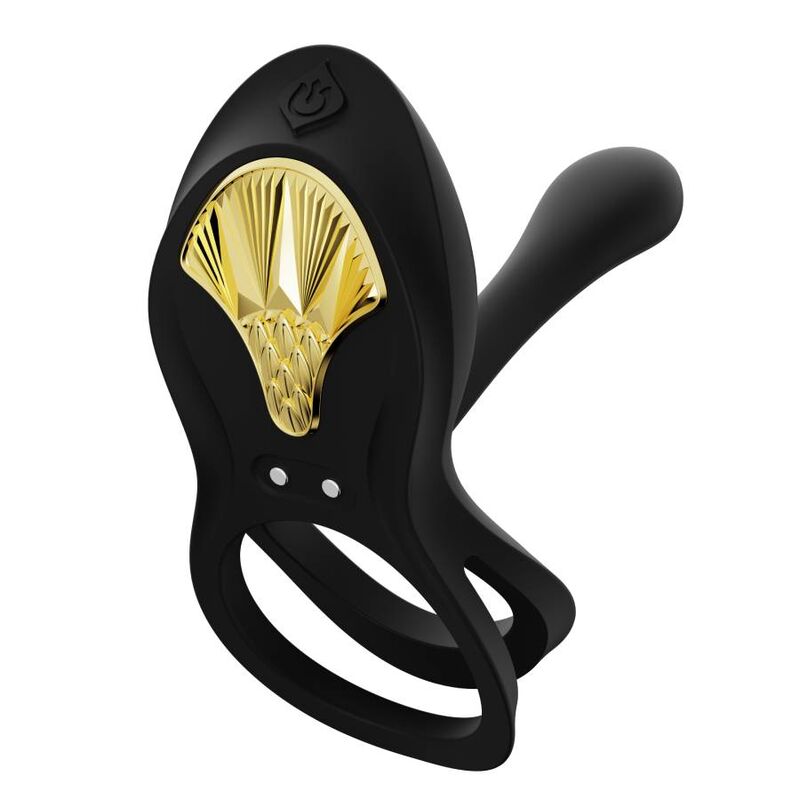 Zalo Bayek Vibrierender Paarring Silikon – Schwarz
