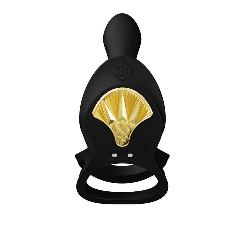 Zalo Bayek Vibrierender Paarring Silikon – Schwarz