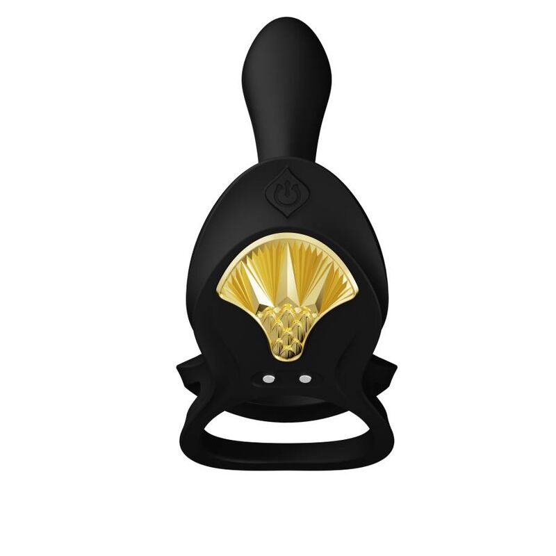 Zalo Bayek Vibrierender Paarring Silikon – Schwarz