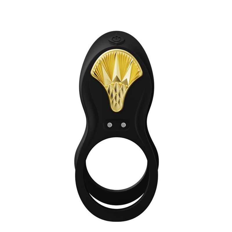 Zalo Bayek Vibrierender Paarring Silikon – Schwarz