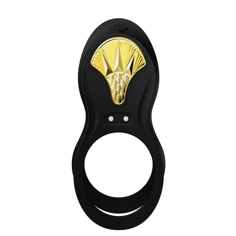 Zalo Bayek Vibrierender Paarring Silikon – Schwarz