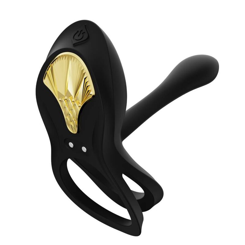 Zalo Bayek Vibrierender Paarring Silikon – Schwarz