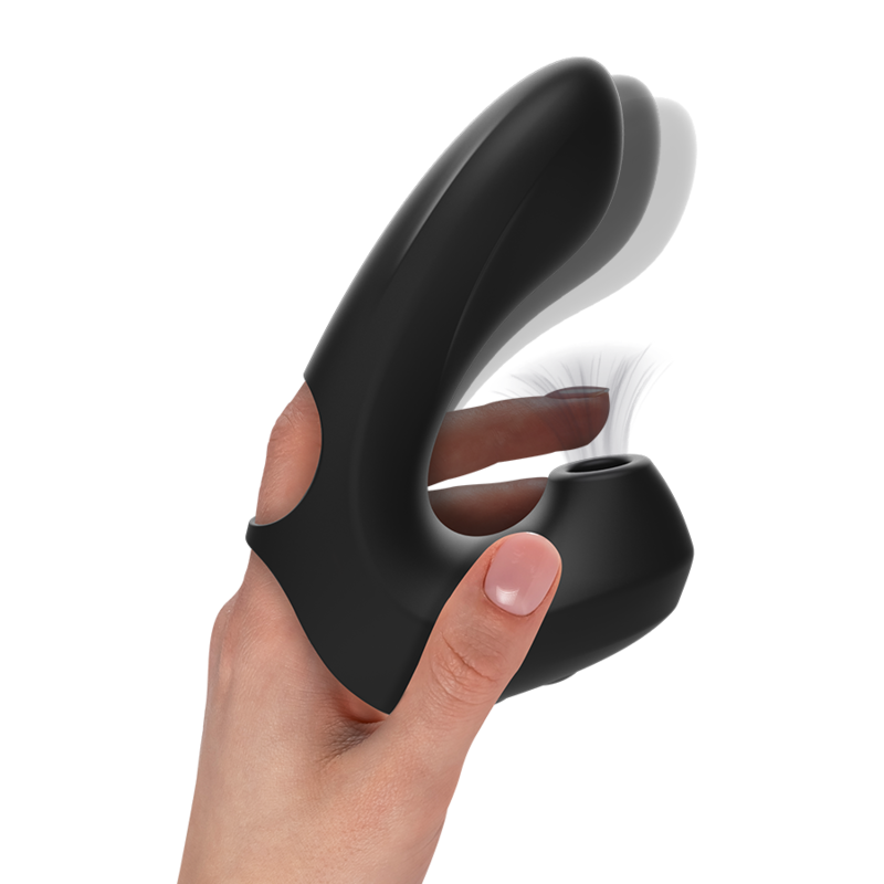 Ibiza Finger-Klitoris-Stimulator & Vibrator mit Saugfunktion