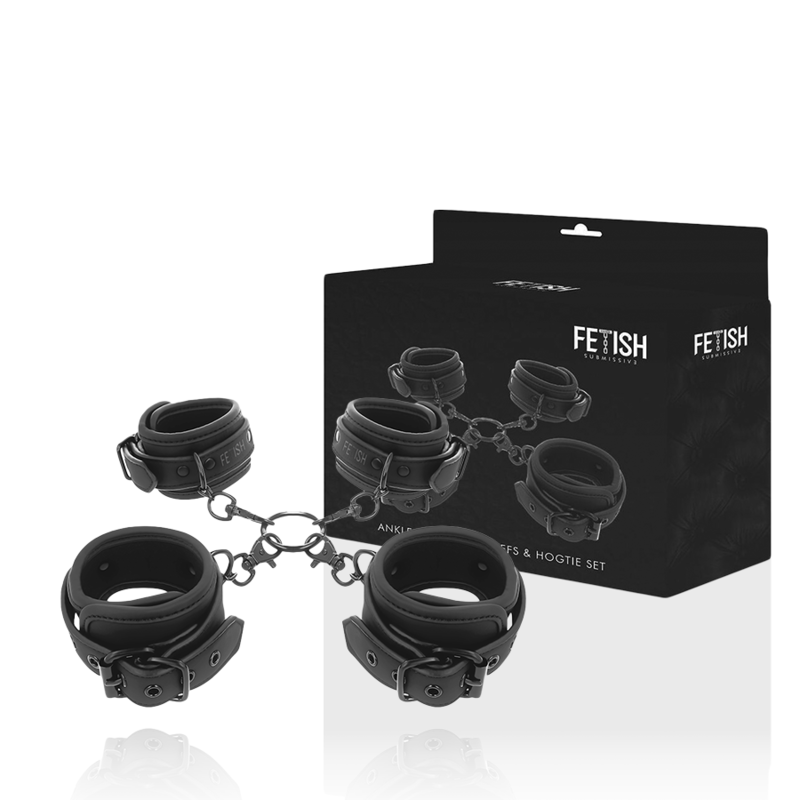 Fetish Submissive Hand- Und Knöchel-handschellen-set Mit...