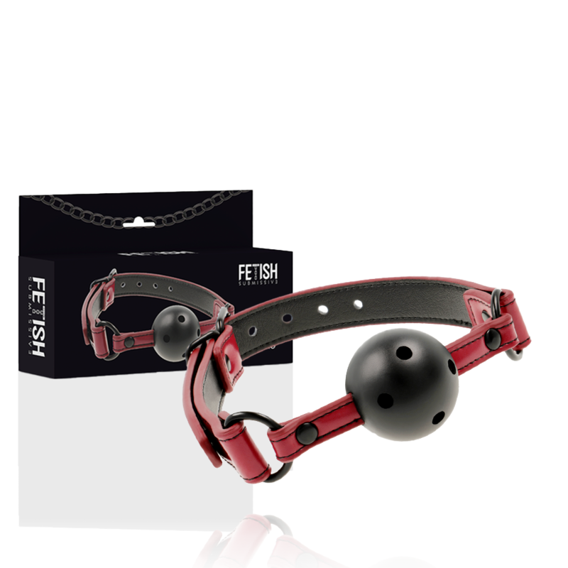 Fetish Submissive Dark Room Atmungsaktiver Gag