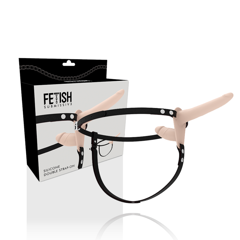 Fetish Submissive Harness Doppelte Penetration, Fleisch