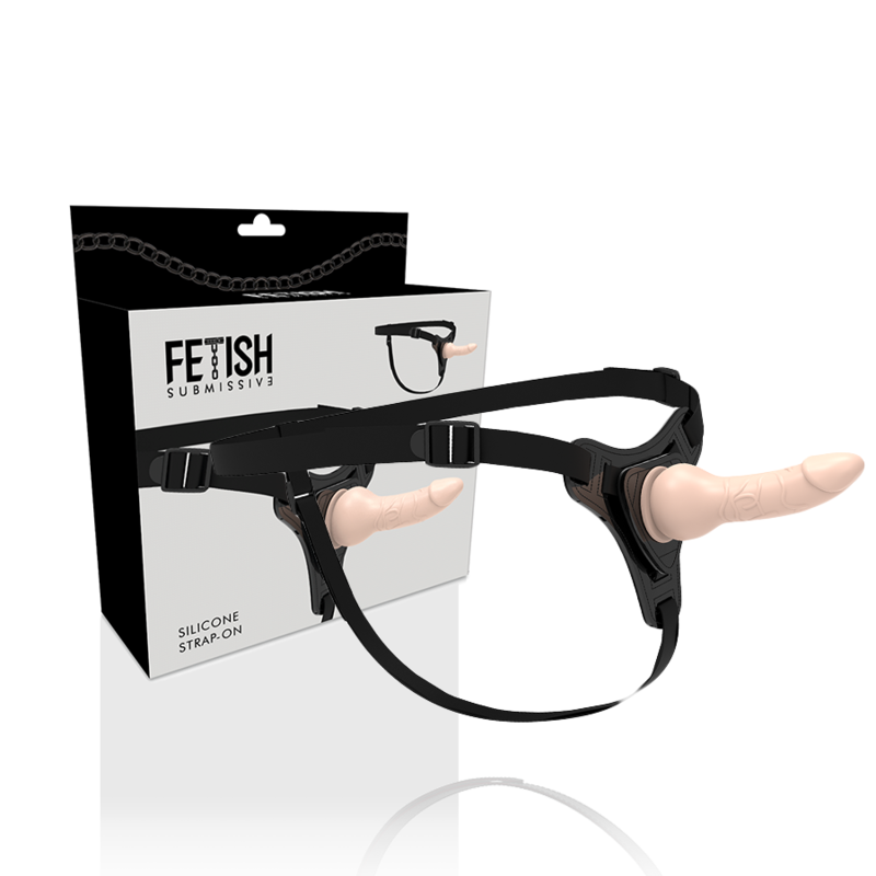 Fetish Submissive Harness Realistisches Silikonfleisch, 16 CM