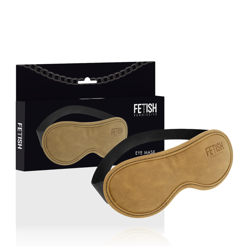 Fetish Submissive Origin BDSM-Maske – veganes Leder, Neopren