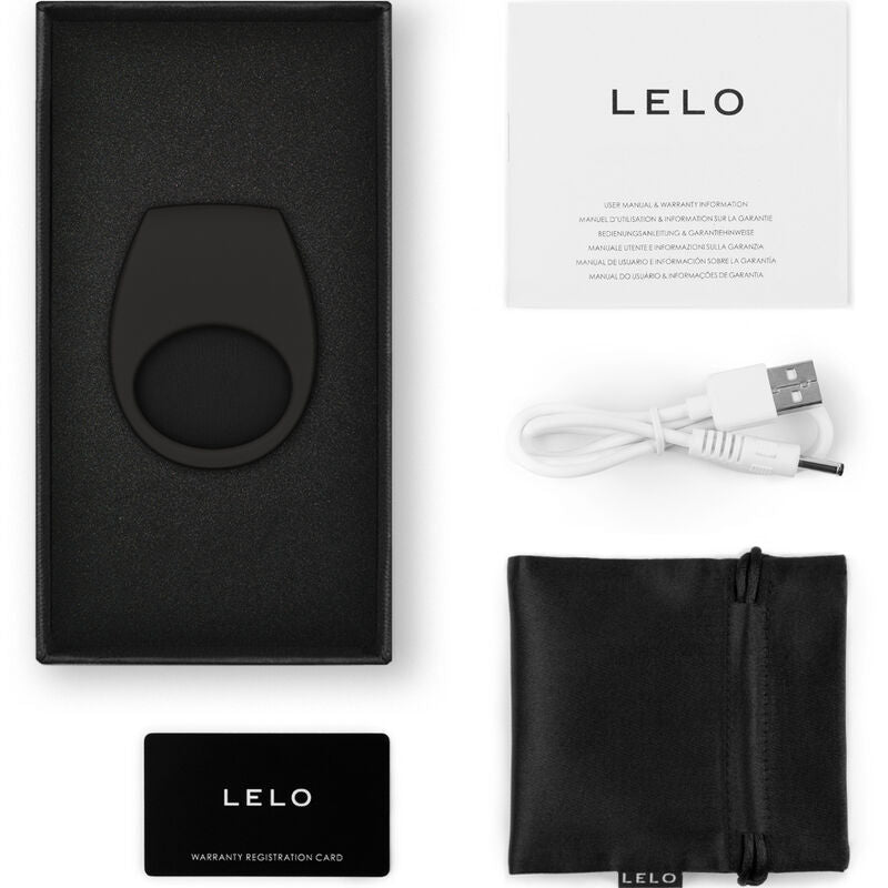 LELO Tor 3 Schwarzer Vibratorring