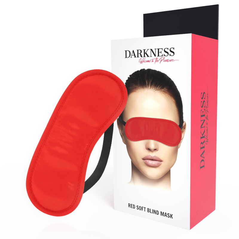 Darkness Bondage Gerade Rote Maske