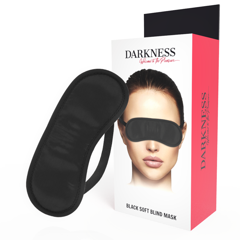 Darkness Bondage Gerade Schwarze Maske