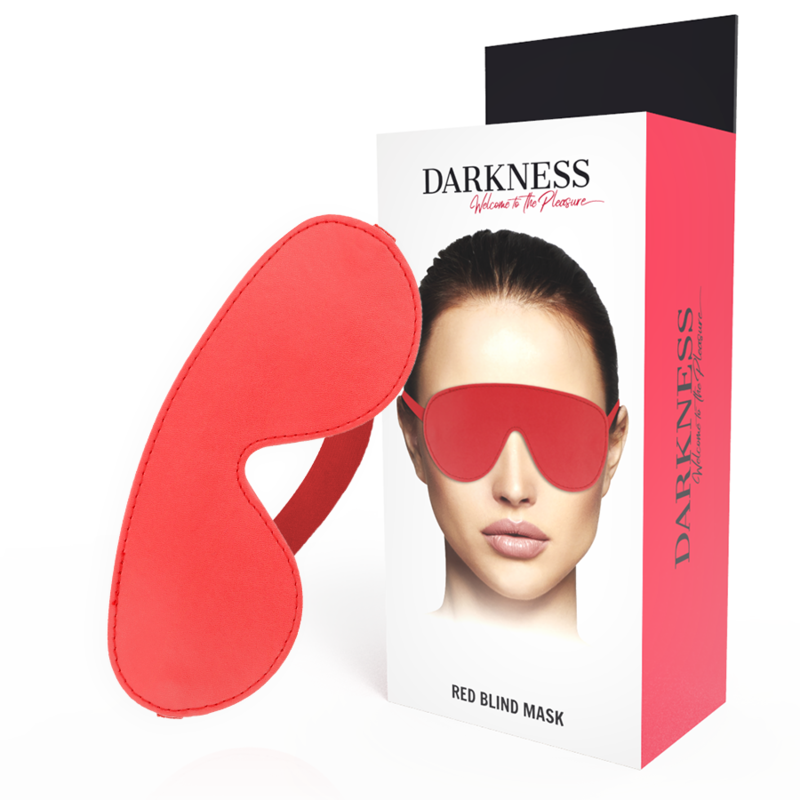 Darkness Bondage Hochwertige Rote Maske