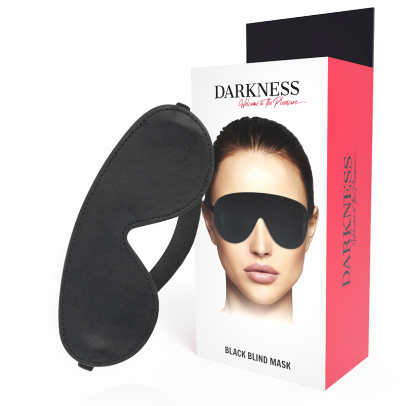 Darkness Bondage Hochwertige Schwarze Maske