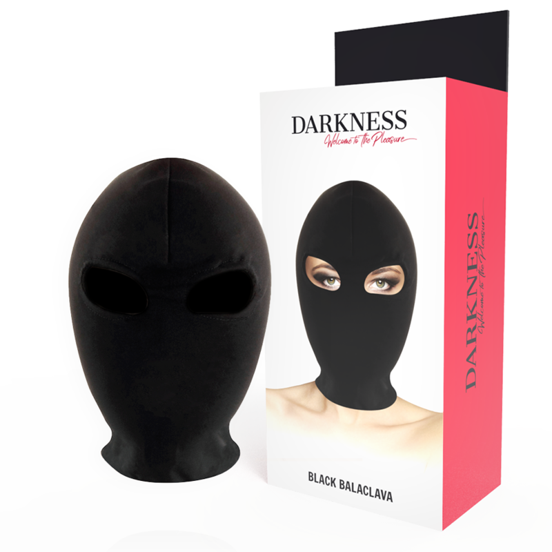 Darkness Bondage Einreichungsmaske Schwarz