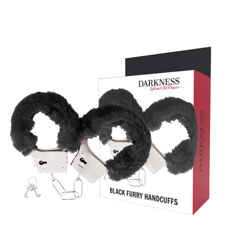 Darkness Bondage Handschellen Aus Schwarzem Metall